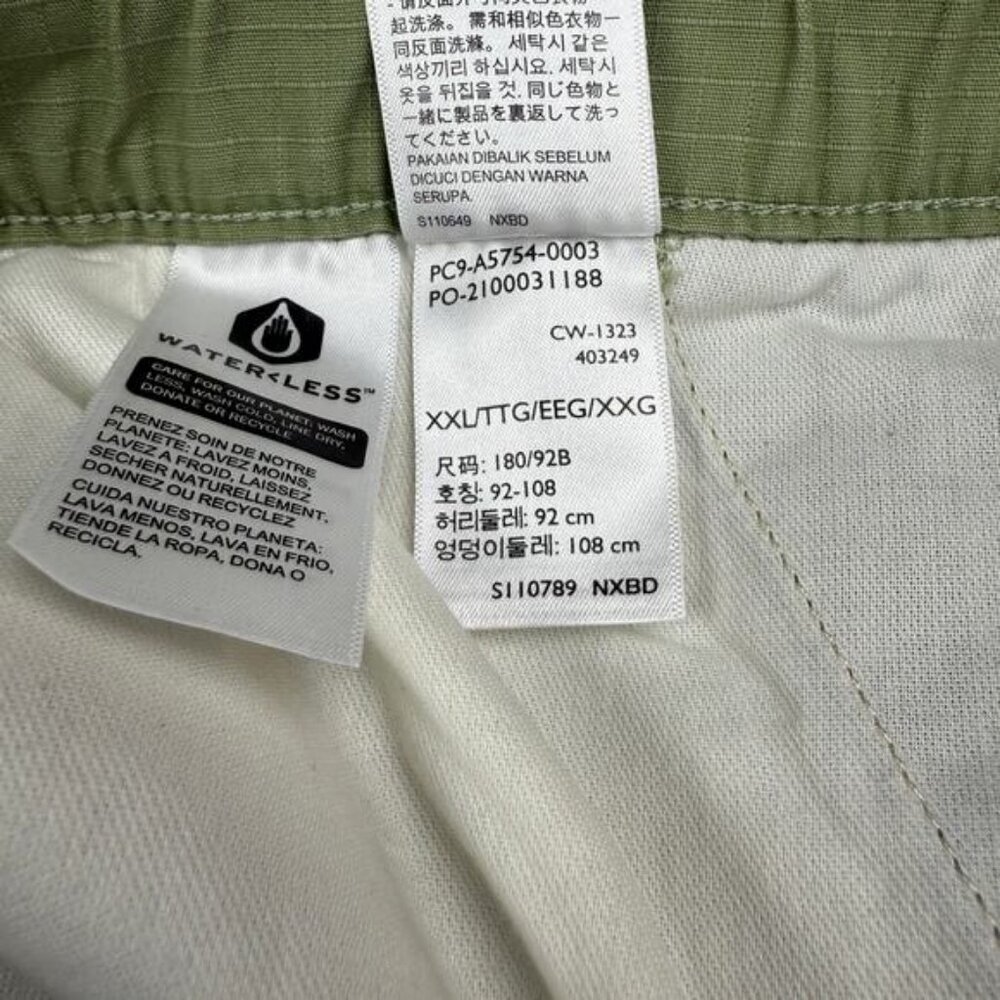 Levi's Patch Pocket Cargo Trousers Size XXL Aloe Ns Rpstp Green - Picture 7 of 8